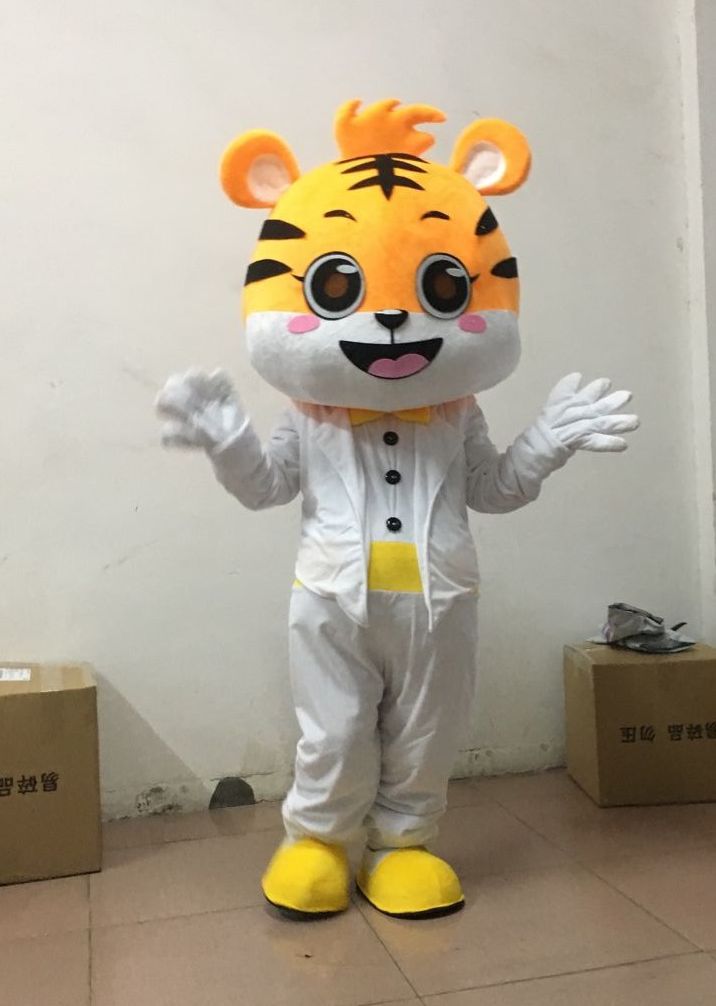 生肖老虎卡通人偶服行走玩偶服装道具头套卡通途虎养车吉祥物公仔