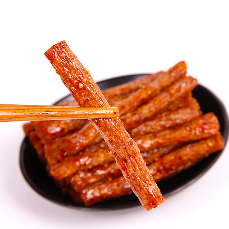 笑笑香辣棒辣条20g袋网红麻辣条8090后怀旧麻辣办公室休闲小零食