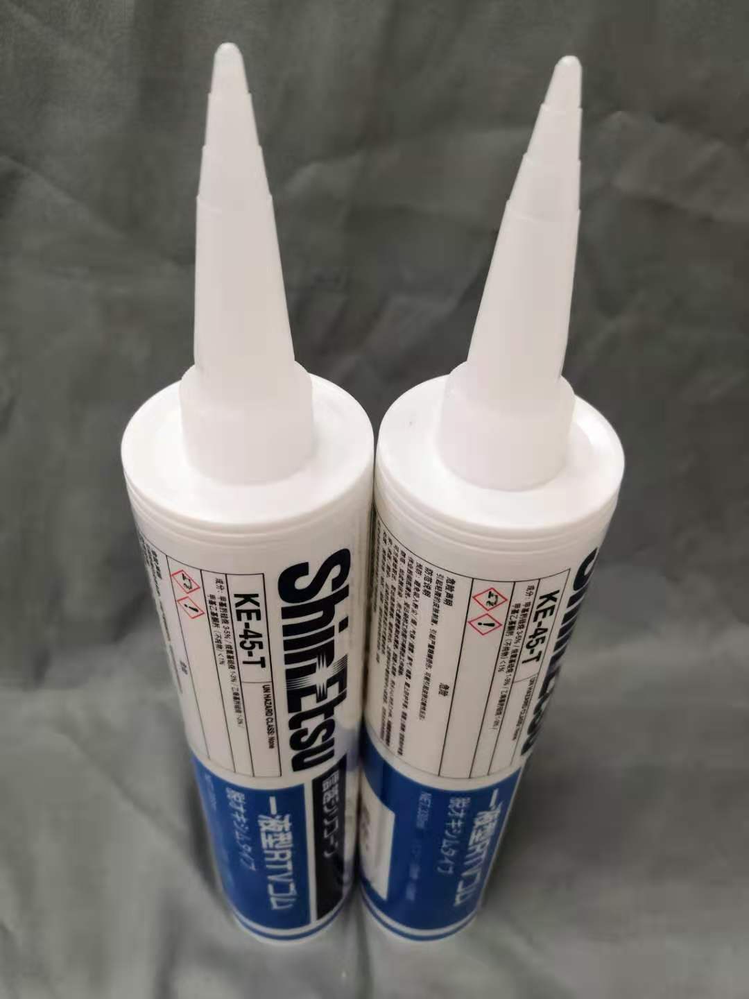 日本信越ke-45-t工业密封胶电子固定防水绝缘电气玻璃硅胶水330ml
