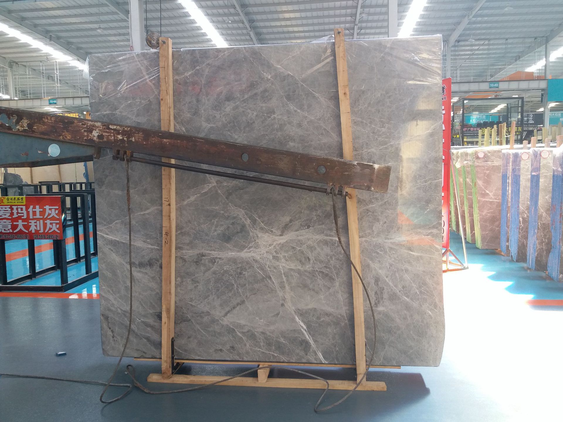 爱玛灰石材 银鼎灰背景墙楼梯 银貂飘窗面板 土耳其灰大理石