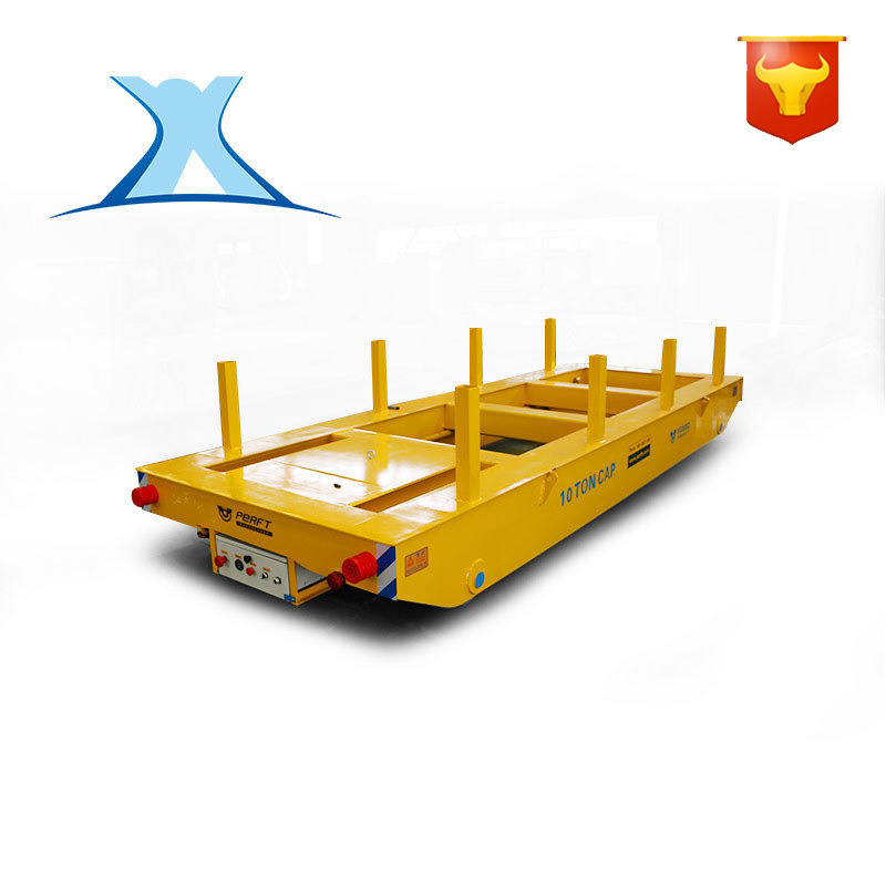 轨道搬运车物流车工业地轨平板车发电机组运输车双轨电动平车