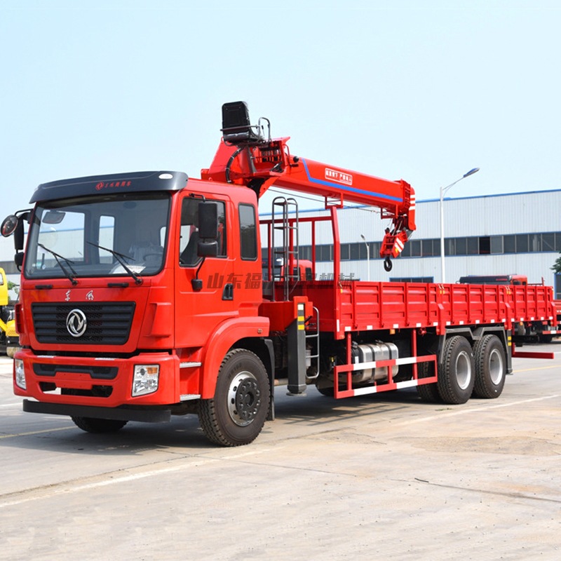 随车吊起重运输车厂家 双腔液压支腿自备吊车 10吨12吨汽车随车吊