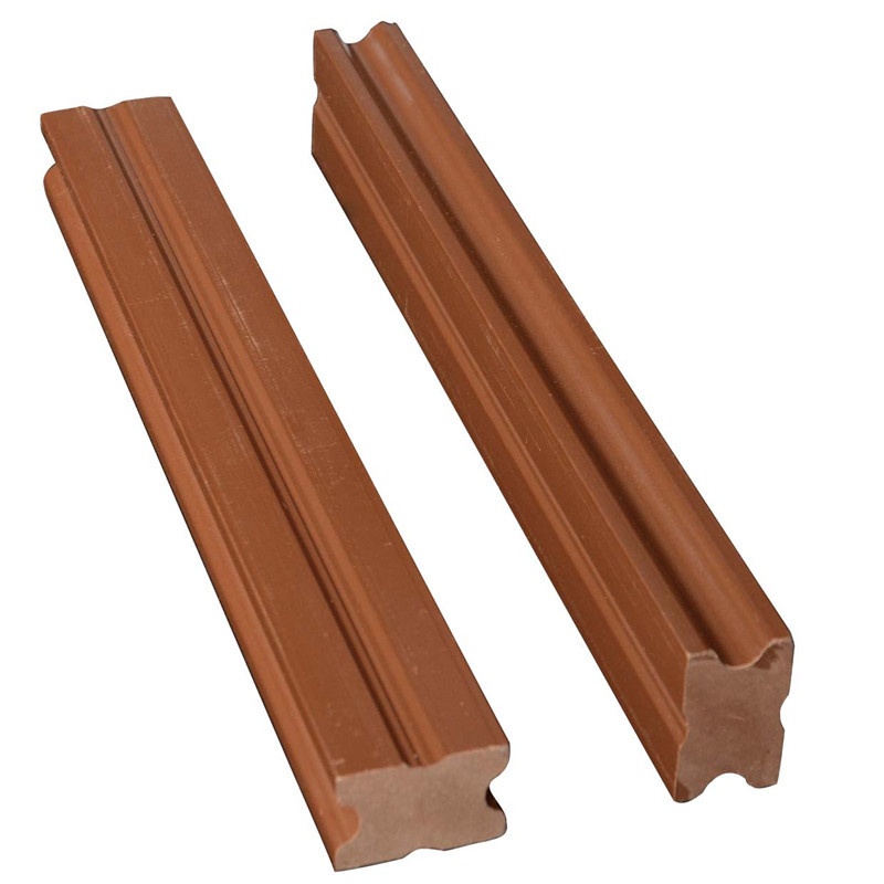 厂家批发塑木地板实心龙骨工字型生态木室外木塑凳条空心龙骨配件