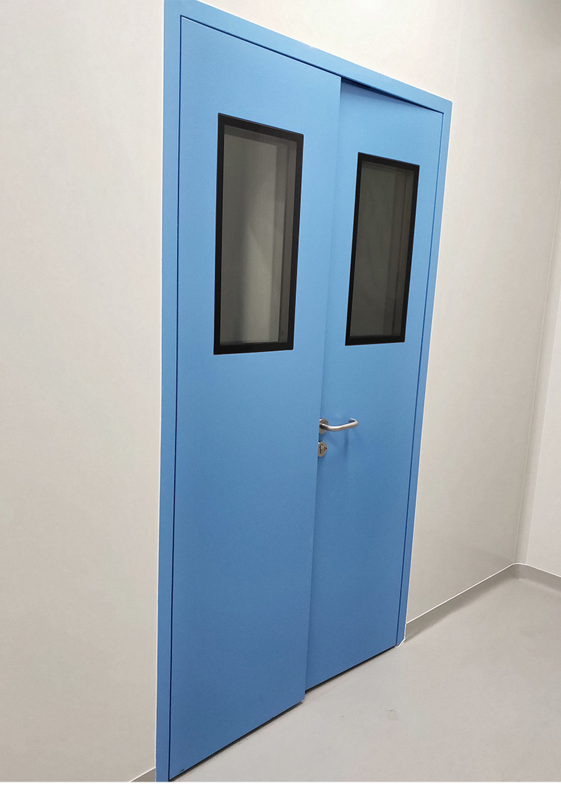 供应净化钢质门医院厂房实验室气密门不锈钢手术室双开门钢制门