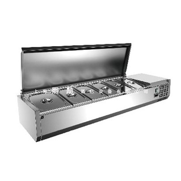 自助餐沙律柜久景hisakage直冷冰箱ct-180保鲜沙拉台可放8个gn1/3