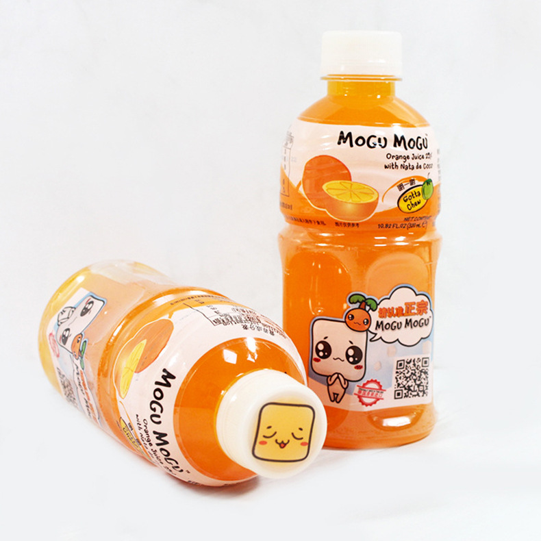 泰国饮料摩咕摩咕mogumogu饮料椰肉营养果汁320ml*24瓶/箱