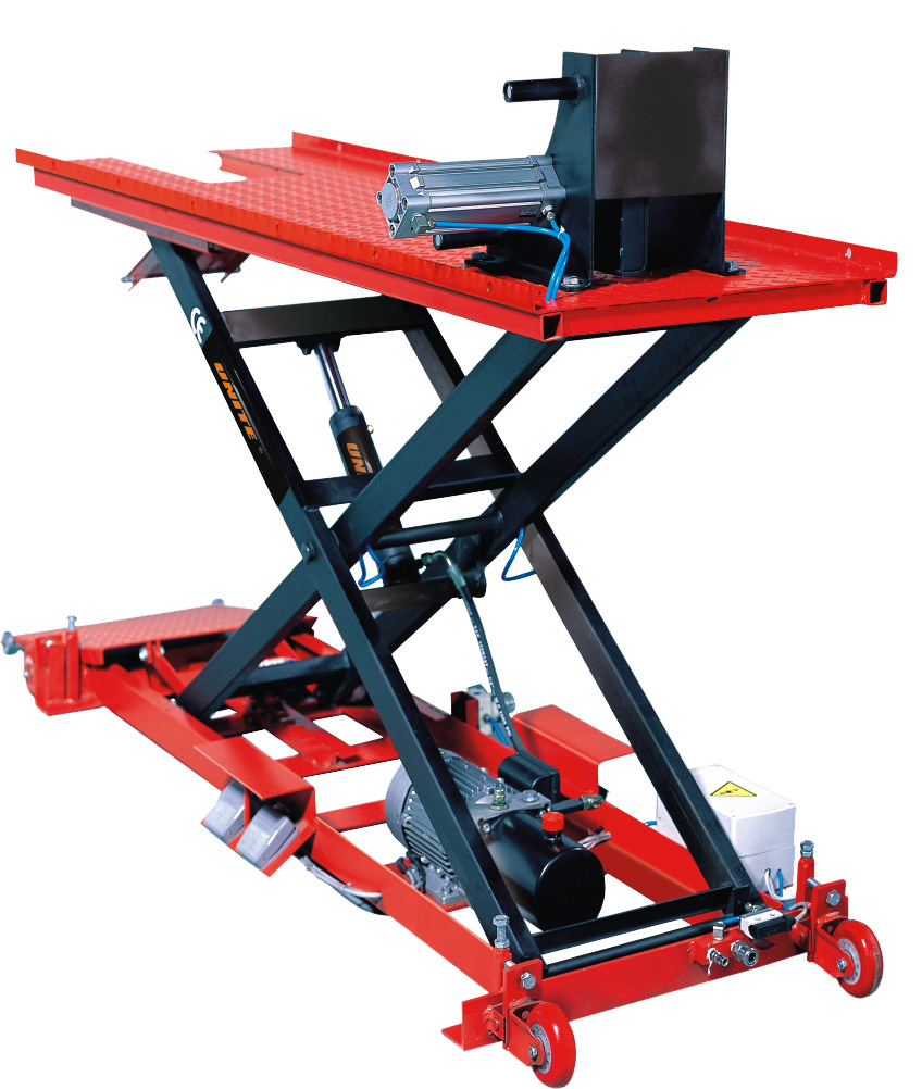 优耐特u-m01 u-m02 u-m08 u-m10超薄摩托车专用举升机300kg 500kg