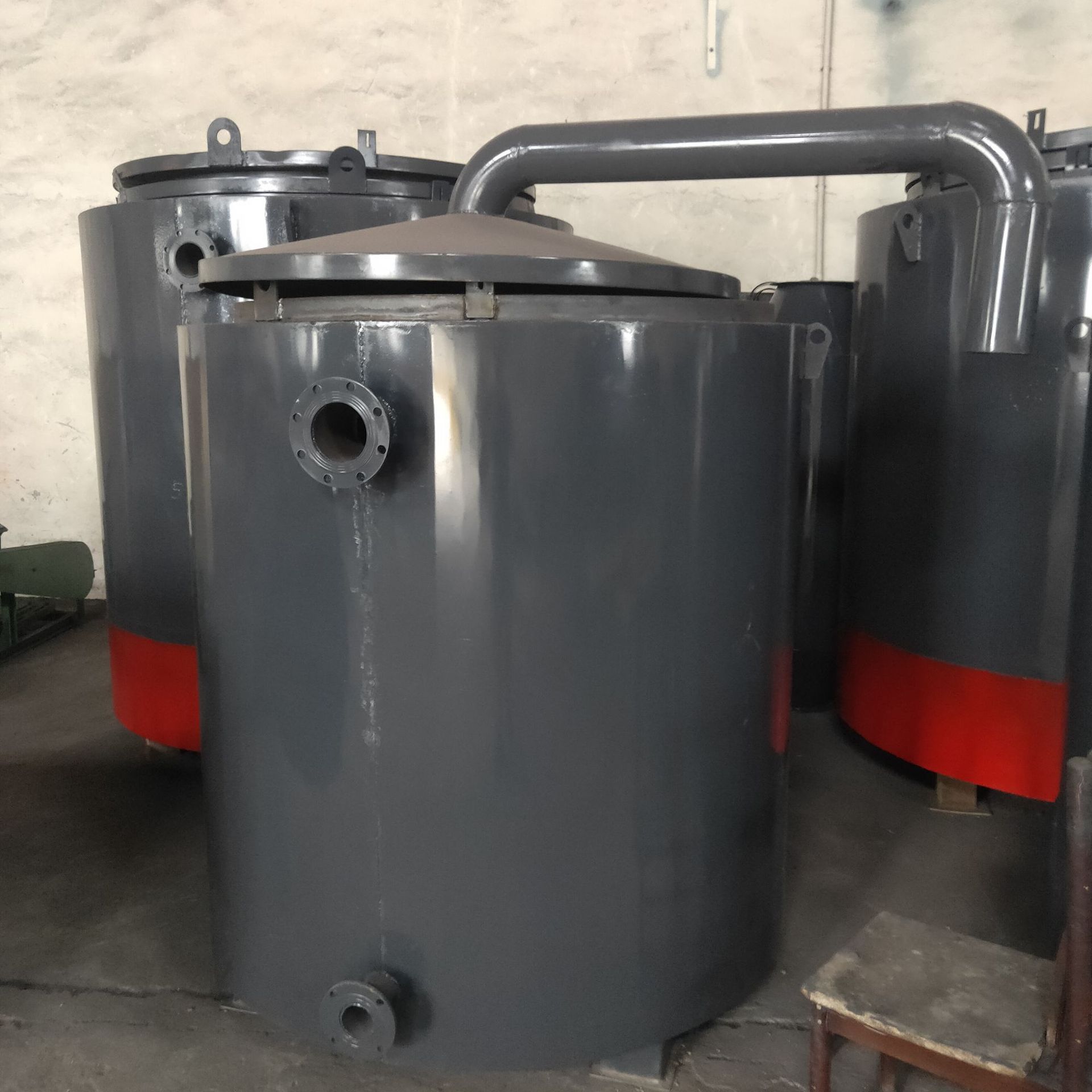 大型机制木炭炭化炉 气流式炭化炉 无烟式吊装环保炭化设备