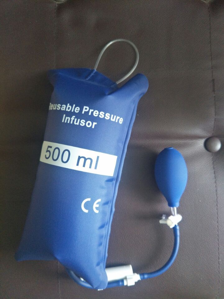 输液加压袋 新款 500ml 柱式压力计