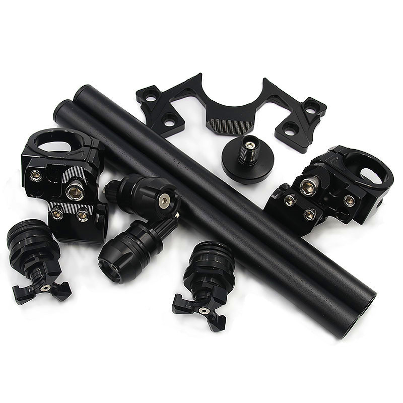 适用摩托车改装小忍者nijia250/300 zx250r/300r分离车把车把总成