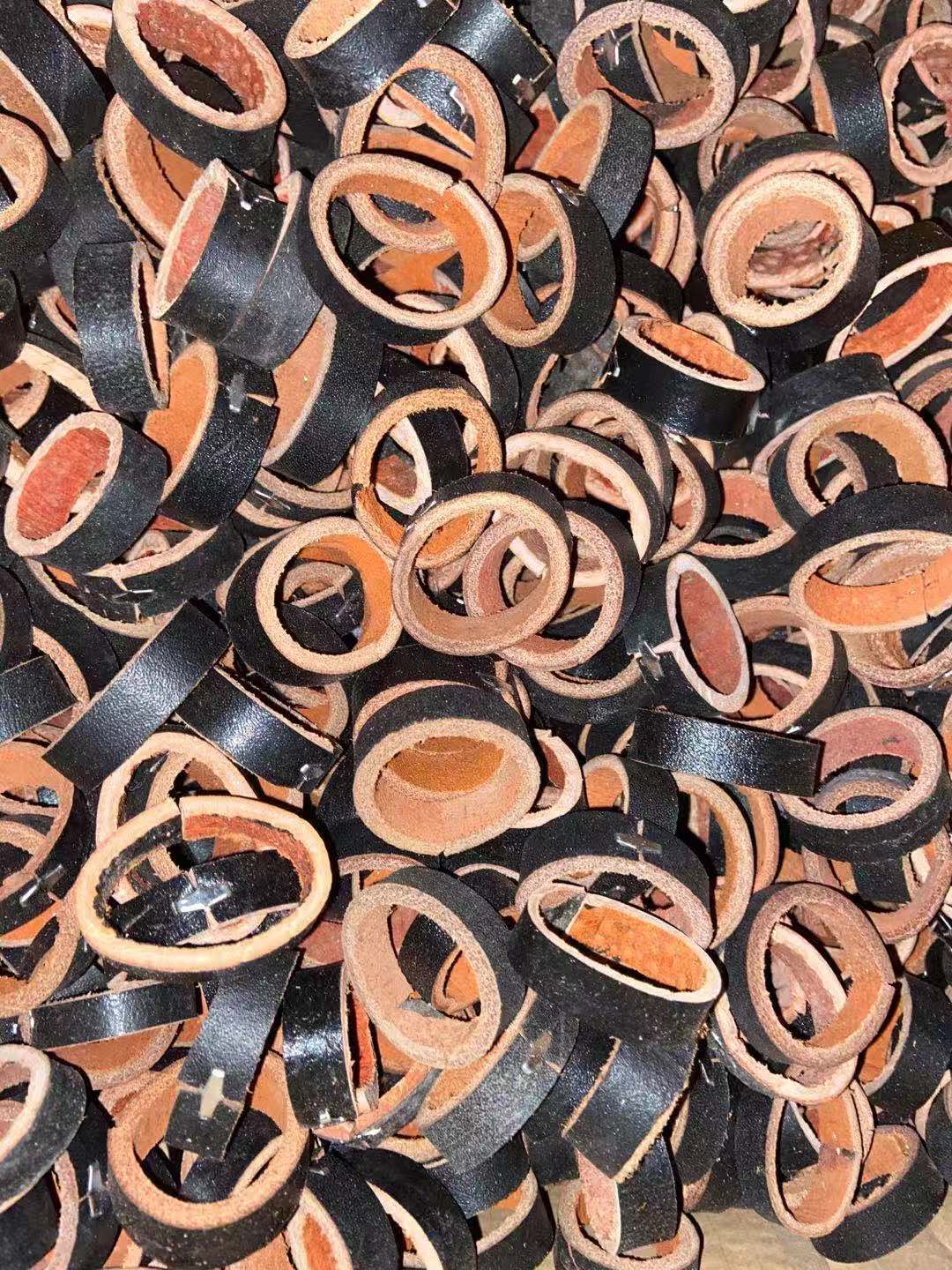 腰带皮圈牛皮皮圈皮带配饰皮圈 支持大小加工定制皮圈