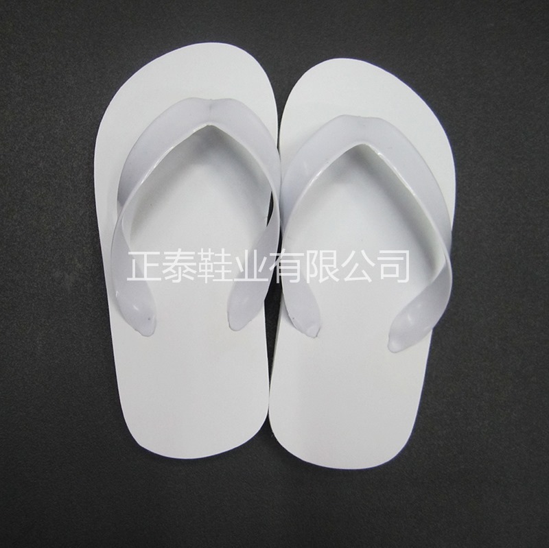 foreign trade export high quality white slippers solid color flip-flops eva flip-flops non-slip beach flip-flops logo can be added