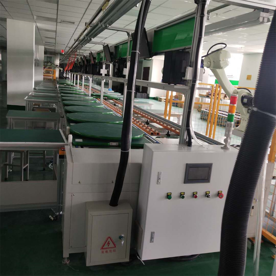 输送线移栽机生产线自动循环返板组装线机械手装配线流水线