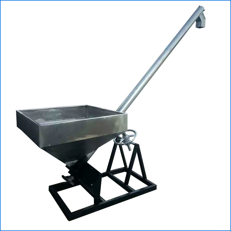 厂家直销不锈钢螺杆上料机粉末蛟龙提升机片料粮食颗粒螺旋输送机