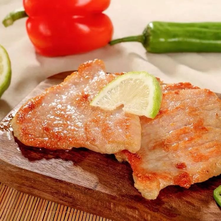 调味原味原切猪扒调理猪排半成品西餐厅香煎猪扒包10kg 500克20包