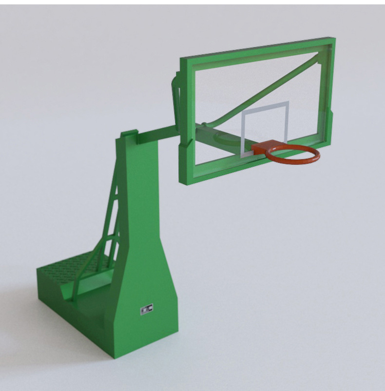 仿真1:32篮球架模型abs塑料玩具可搭配人偶展示场景摆件送礼收藏