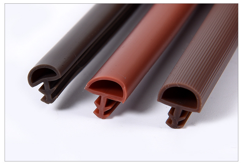 卡槽式木门防撞条门框门缝密封条胶条挡风防风房门隔音缝隙皮条