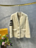 coat Fur one Lambswool Mid length version Hit color Western style young Trend fashion temperament coat coat Fur one Lambswool Mid length version Hit color Western style young Trend fashion temperament coat