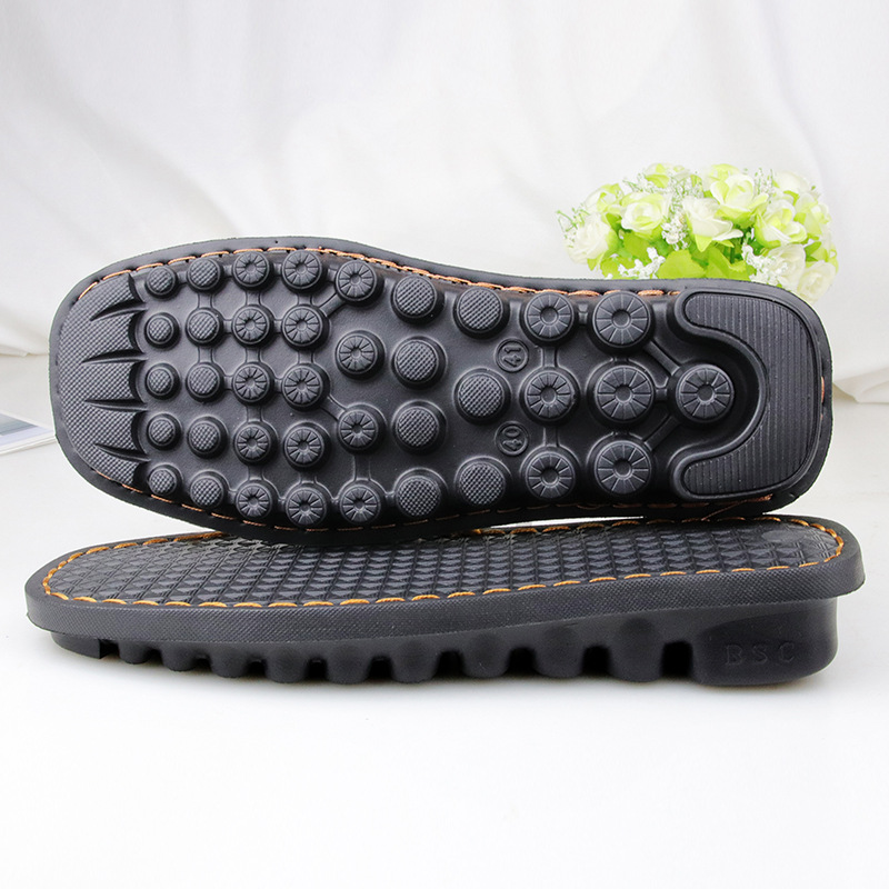 博庶彩鞋底防滑耐磨 橡胶鞋底手工编织鞋底家居毛线拖鞋底轮胎底