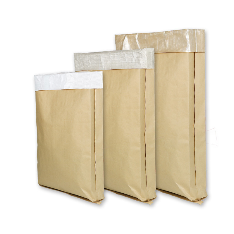 现货批发25kg纸塑袋 三复合牛皮纸编织袋 塑料化工纸塑复合袋加厚