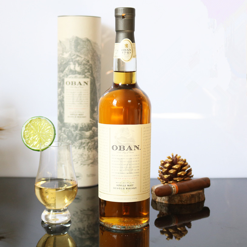 洋酒 欧本14年单一麦芽威士忌oban 14 years single malt纯麦43%