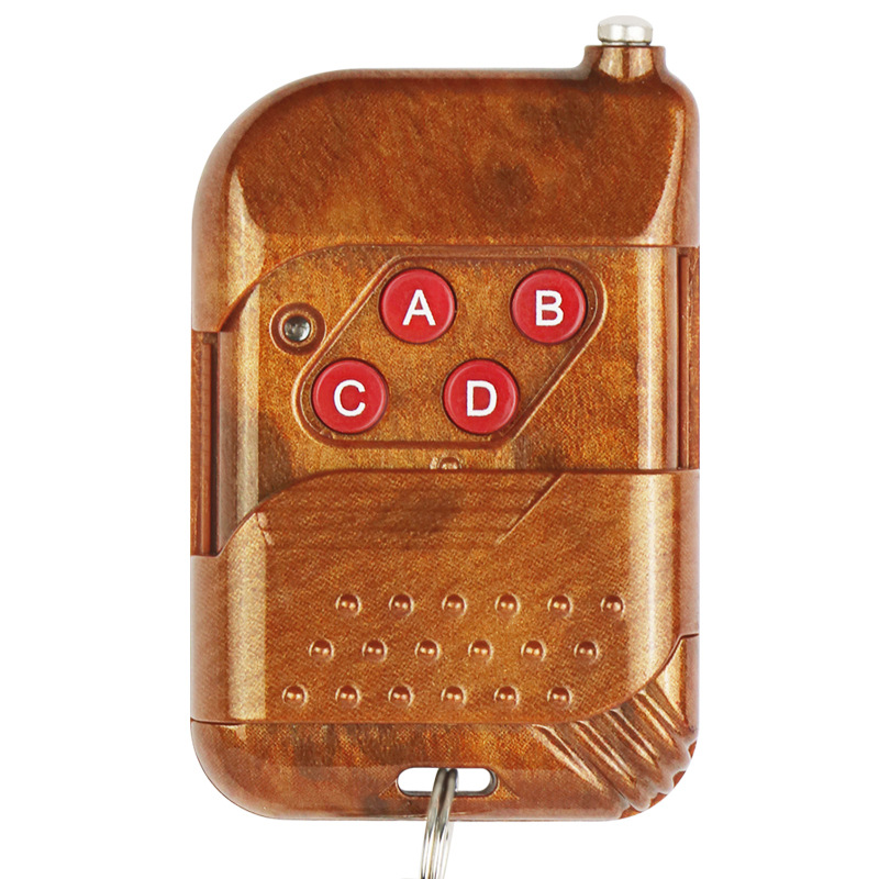 桃木四键433遥控器 车库门卷帘门学习码对拷无线遥控器钥匙