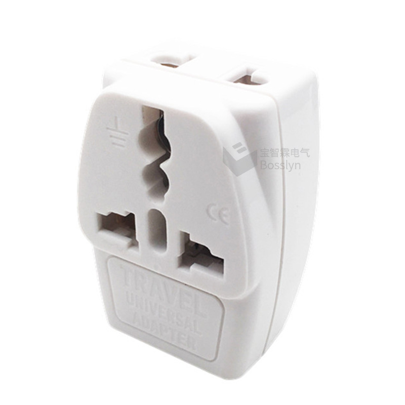wds-6美式美规美标两扁脚转换插头 一拖三美国日本台湾旅游转接头