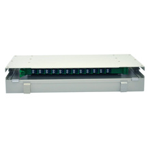 菲尼特 24芯LC单模ODF光纤配线架机架式单元体熔纤盘配线箱电信级