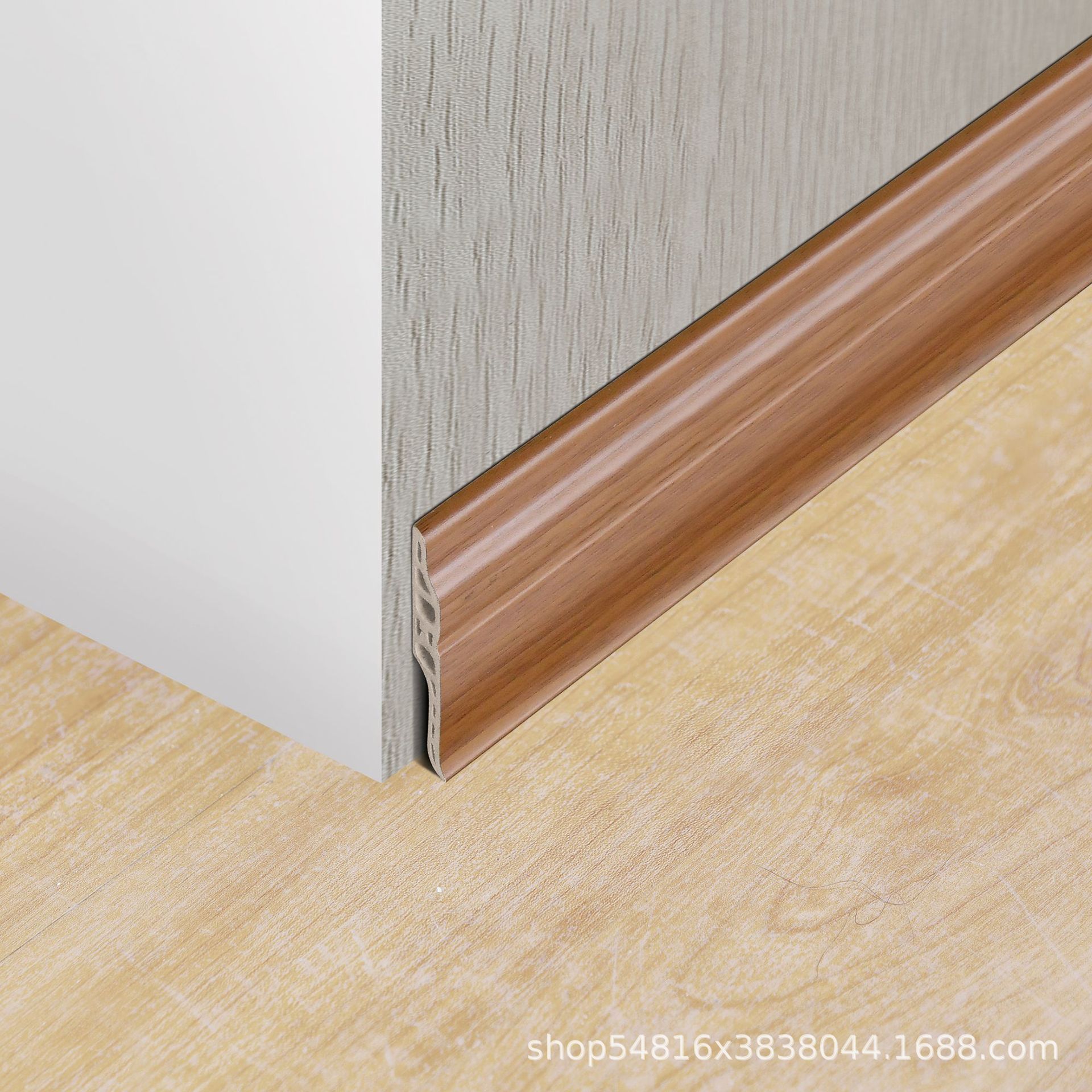 厂家直销 pvc踢脚线 铝合金踢脚线 硬质踢脚线发泡h型地脚线