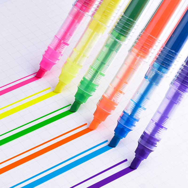 白雪pvp-636打装粉墨水荧光笔