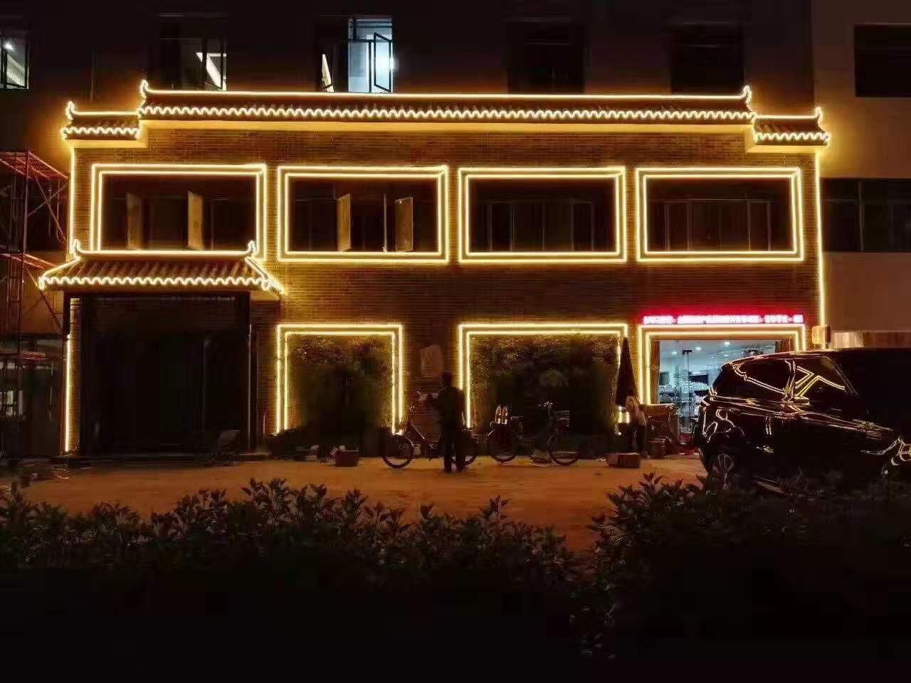 厂家直销柔性霓虹led220v灯带360度发光柔性 户外防水贴片软灯条