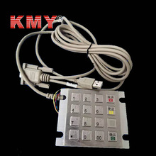 金属加密银联认证金属数字键盘KMY3501J-1国密键盘可换功能模块
