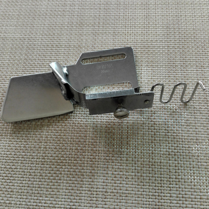 dayu165 大宇165橡筋包边筒 平车上松紧散口拉筒 对折包边器