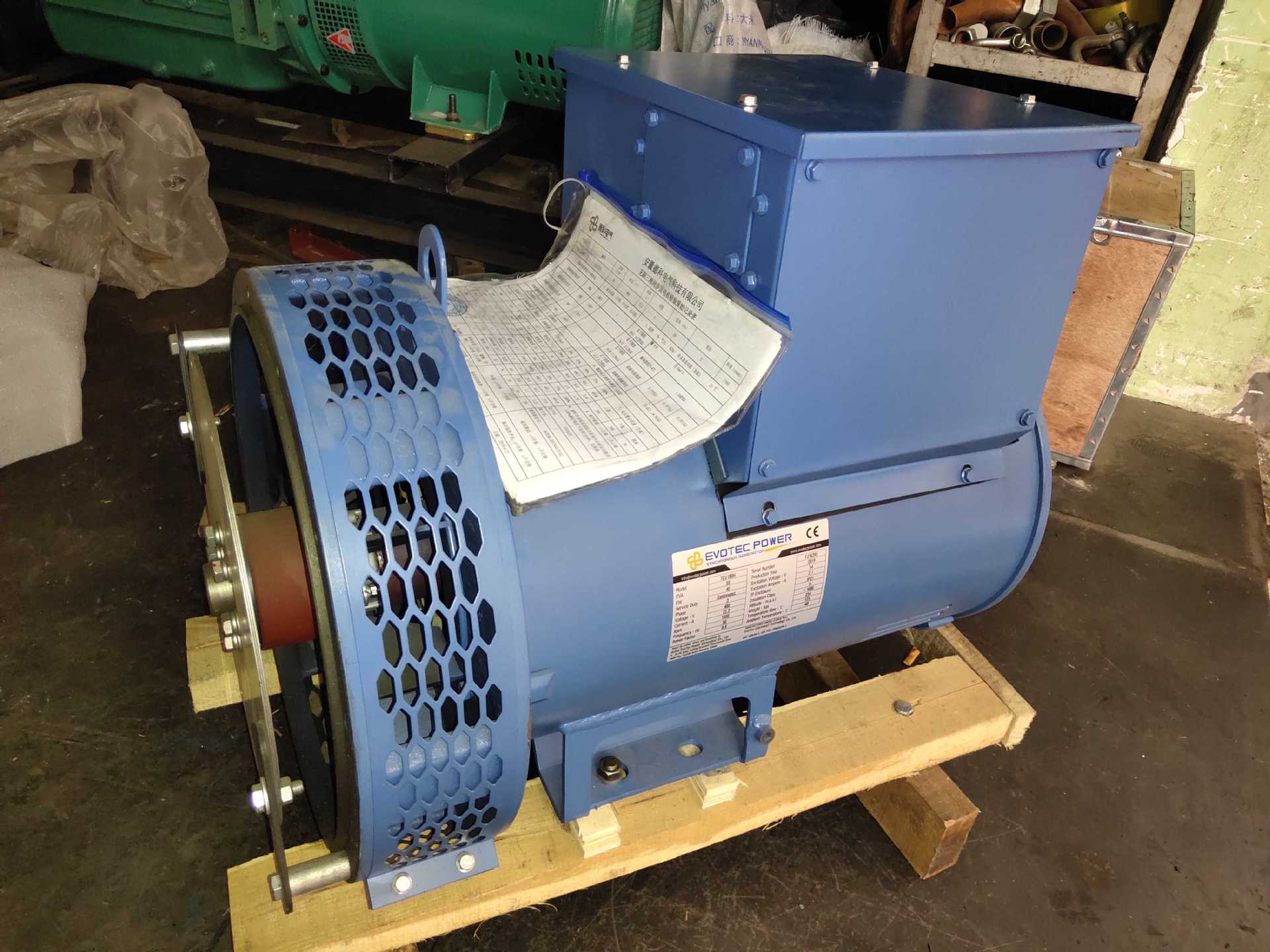 云南昆明安徽德科tcu188h无刷全铜发电单机40kw/50ka发电机