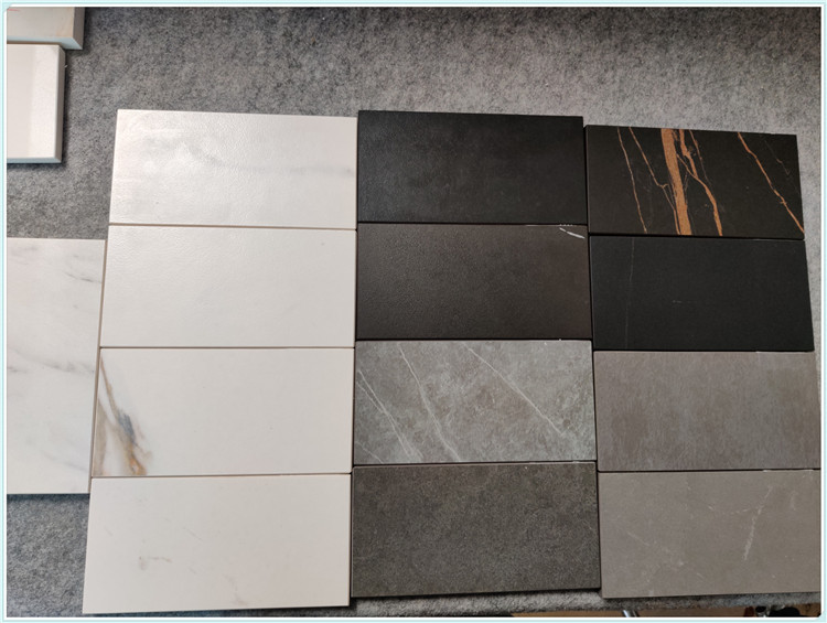 人造岩板花色定制 黑色 白色灰色岩板 岩板厨房台面 商场地面铺贴