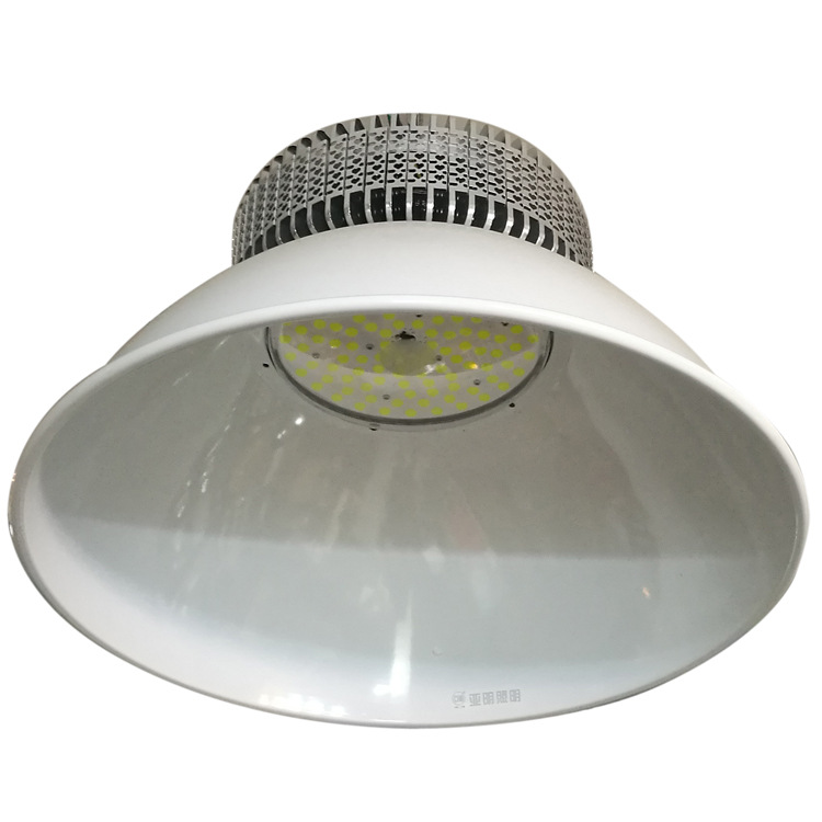 亚明照明led厂房灯鳍片工矿灯100w150w200w车间灯天棚灯搪瓷罩