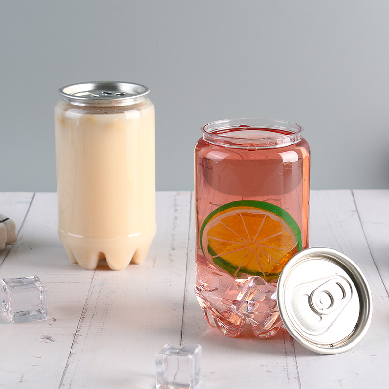 批发330ml一次性奶茶易拉罐瓶 铝盖饮料果汁桶奶茶瓶 200个/箱