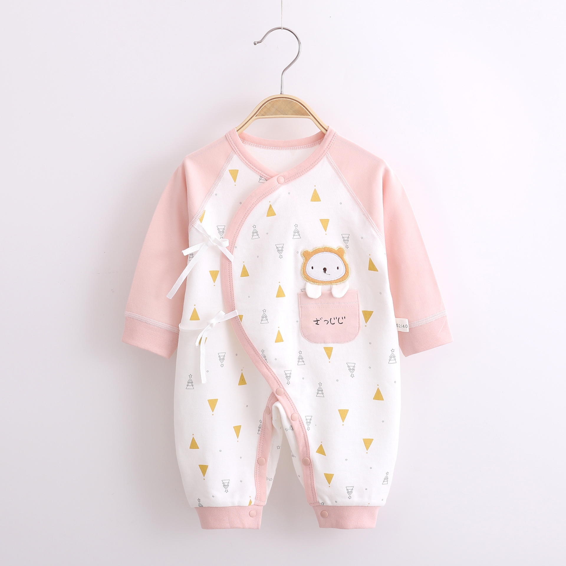 Manufacturer Baby Jumpsuit Baby Romper Heshang Clothing Baby Pajamas Boneless Cotton Four Seasons Baby Clothes