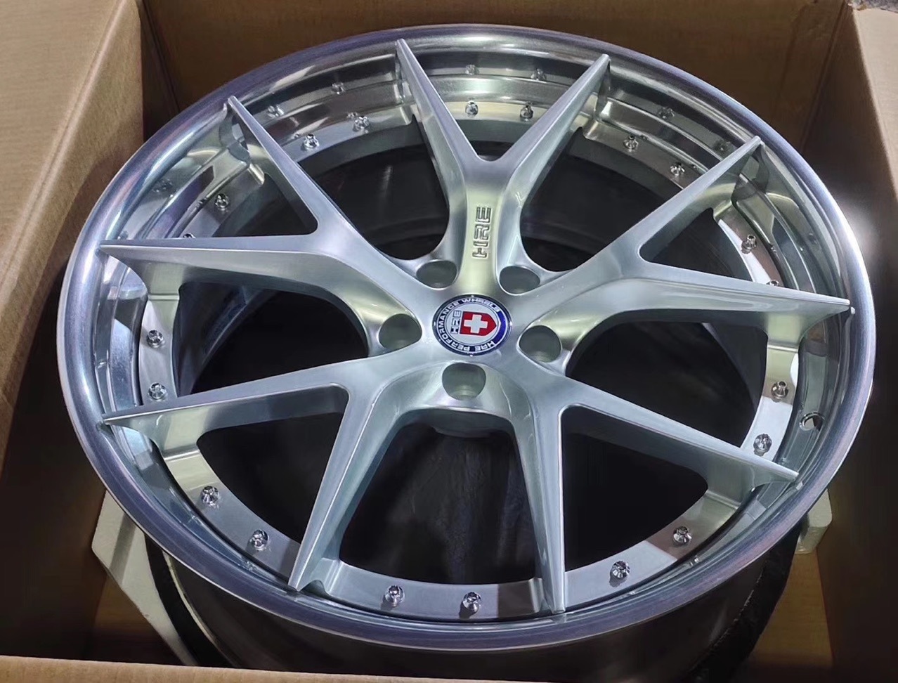 万吨锻造hre轮毂p101/p200/p104sc/ff11适用奔驰奥迪大众宝马改装