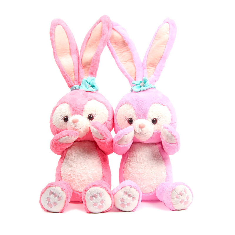 达菲熊新朋友stellalou兔史黛拉芭蕾紫色兔子可爱毛绒玩具公仔