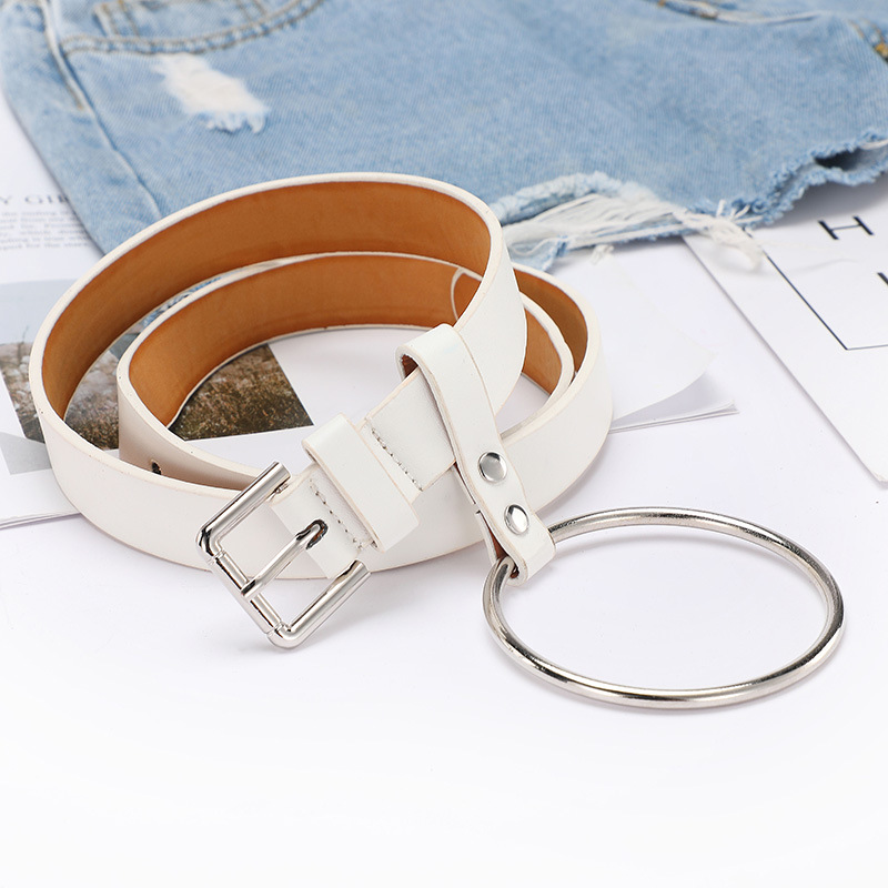 belt women‘s simple all-match korean retro personality pin buckle student korean style pendant decoration fashionable women‘s jeans belt