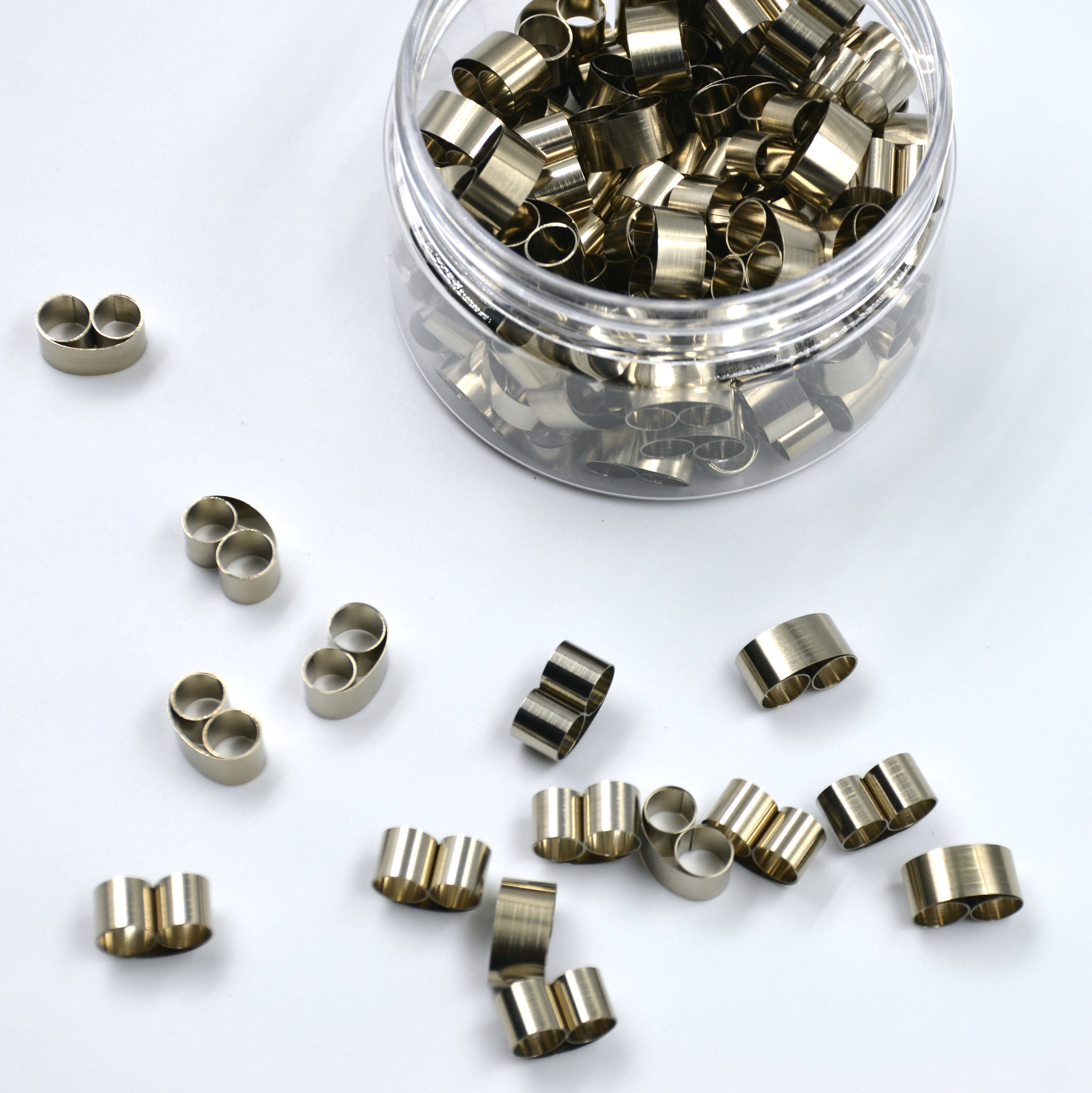 金属切片夹试样夹金相热镶嵌304不锈钢蝴蝶型夹具稳定性高包邮