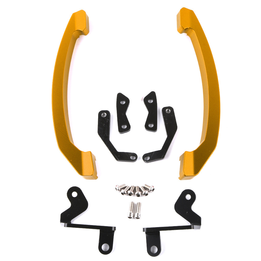 适用雅马哈mt07摩托车后扶手改装铝合金后置扶手 后手拉