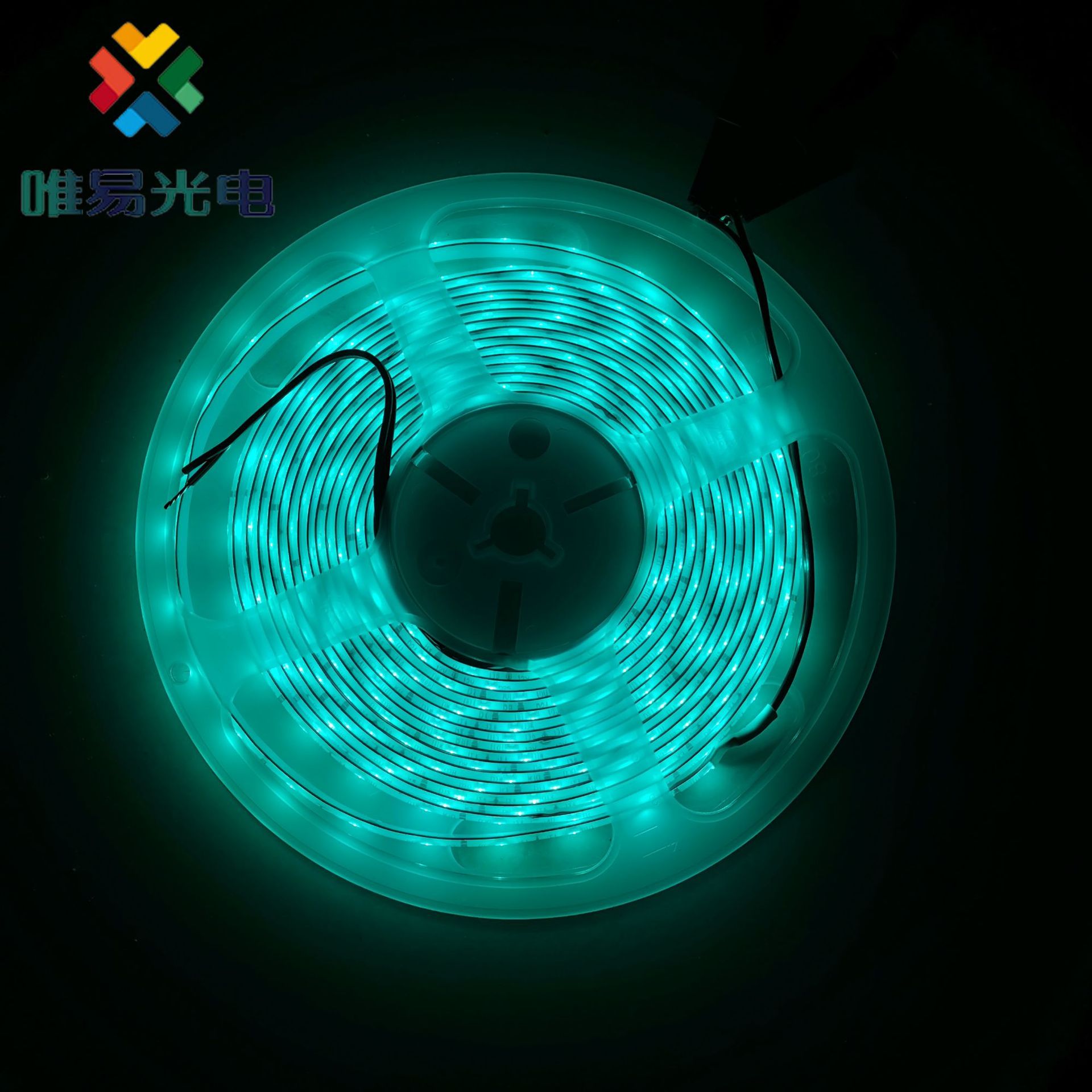马尔斯绿灯带 2835 芯片发光h信绿  蓝绿光 绿松石 湖水蓝  灯条