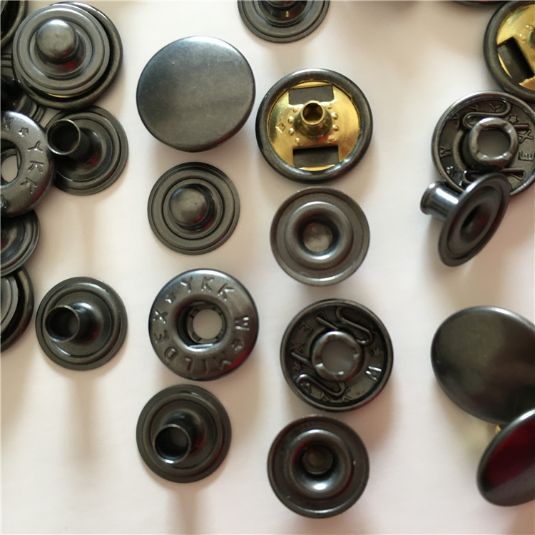 【企业集采】ykk四合扣 sw35全铜按扣 正品现货 无锡ykk产地直发