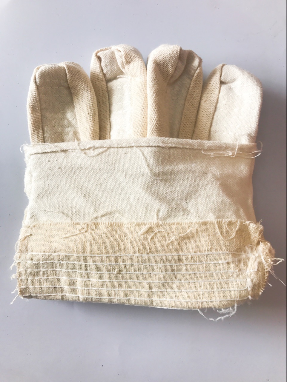 厂家帆布手套 正三帆全纯棉帆布手套 加厚棉布手套 煤矿专用手套