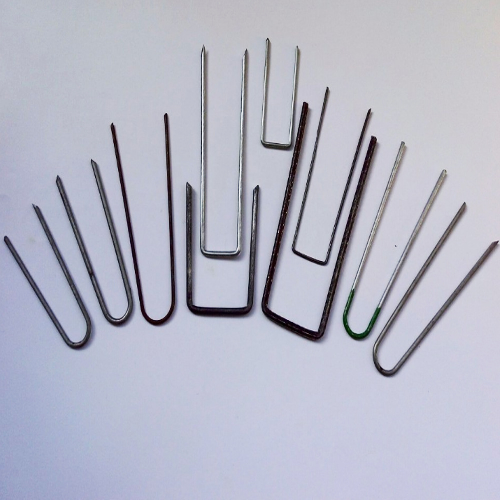 草皮钉人造草坪假草植草格固定钉三维网地布地膜镀锌地布钉园艺钉