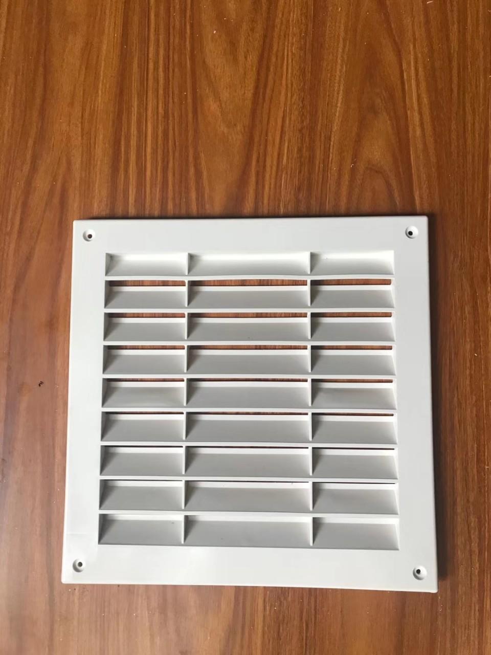 abs塑料百叶300*300通风口卫生间室外百叶窗机房透气孔现货