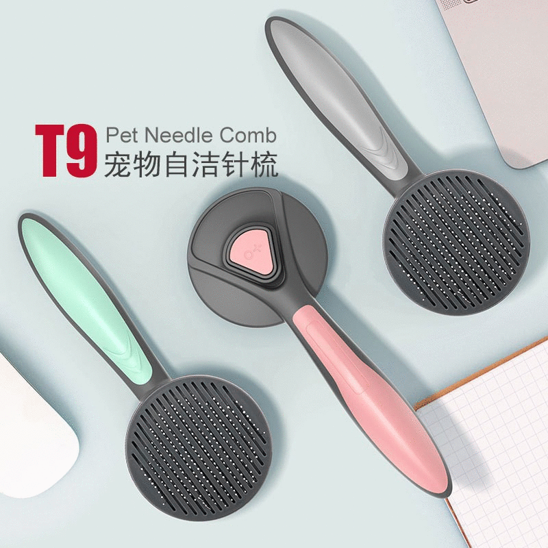 Dog Hair Comb Dog Hair Removal Brush Hair Removal Comb Cat Hair Loss Cleaner Float Hair Cleaning Special Needle Comb Pet Supplies
