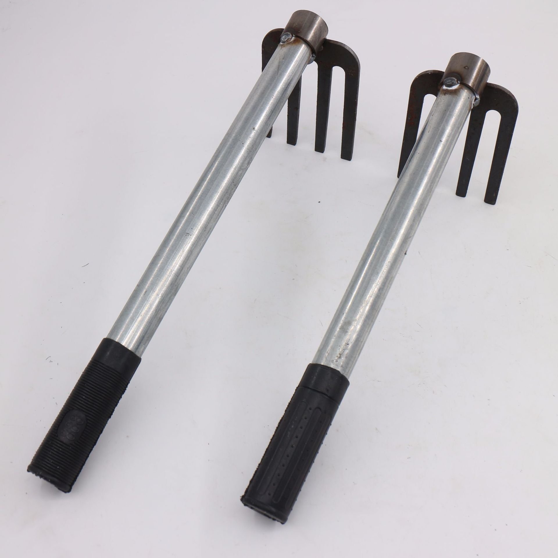 厂家批发挖螃蟹蛤蜊贝壳螺花蛤加厚四齿钉耙耙子铁耙赶海工具